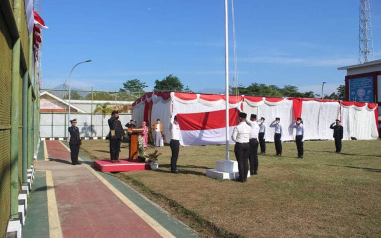 Rutan Boyolali Gelar Upacara HUT Kemerdekaan RI