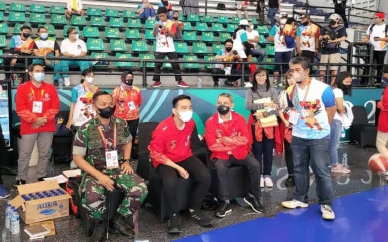 Tim Basket Kursi Roda Putra Indonesia Berhasil Menang