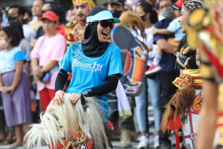 Ribuan Tari Jaranan Meriahkan HUT Jateng Ke-72