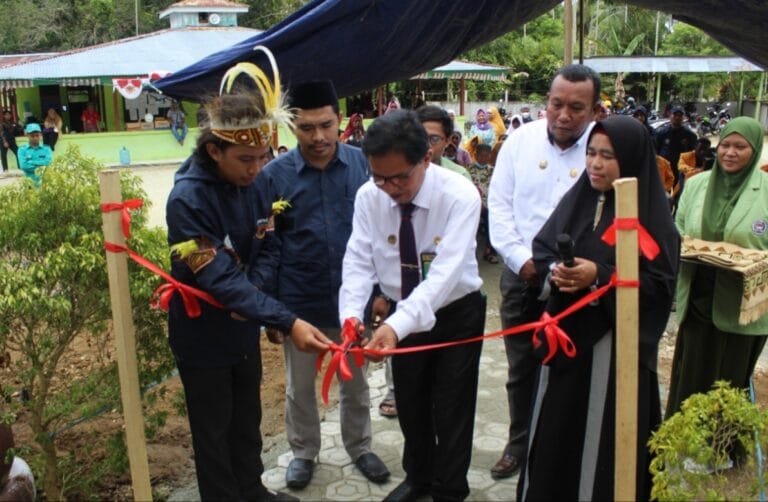 Mahasiswa UIN Walisongo Bangun Taman Moderasi di Perbatasan RI