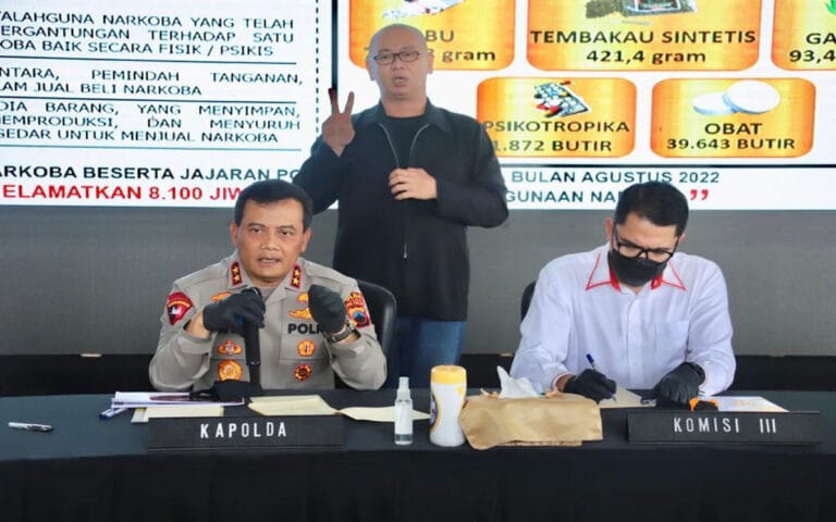Ungkap Jaringan Narkoba, Komisi III: Polda Jateng Mampu Beri Layanan Terbaik