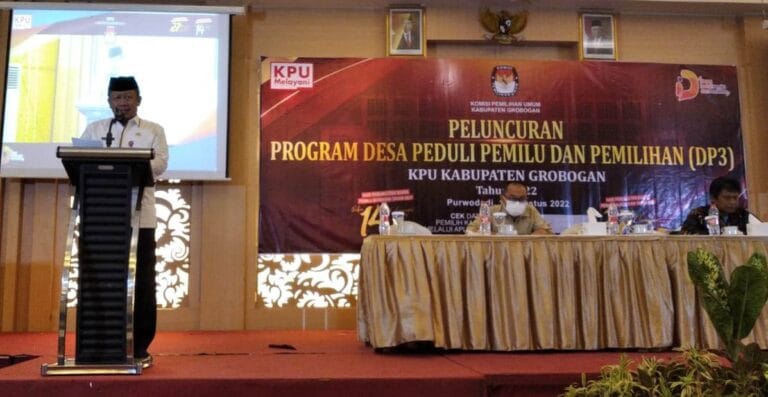 KPU Grobogan Luncurkan Program Desa Peduli Pemilu dan Pemilihan