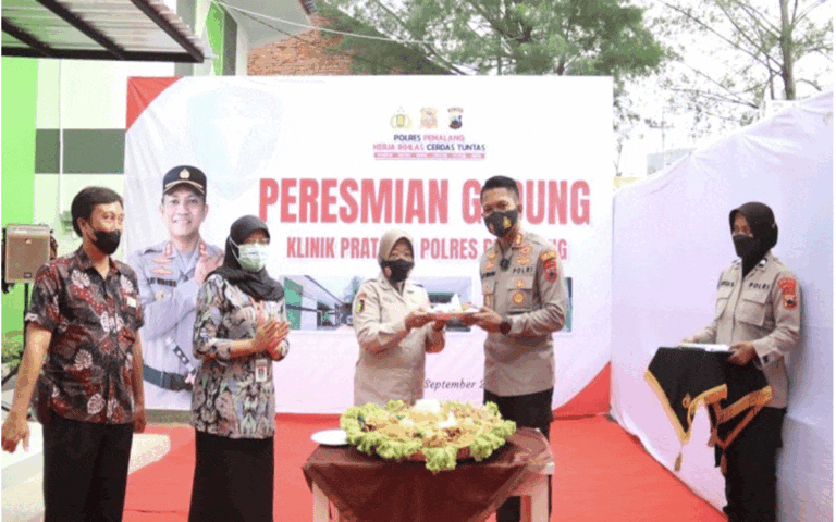 Kapolres Pemalang Resmikan Gedung Baru Klinik Pratama