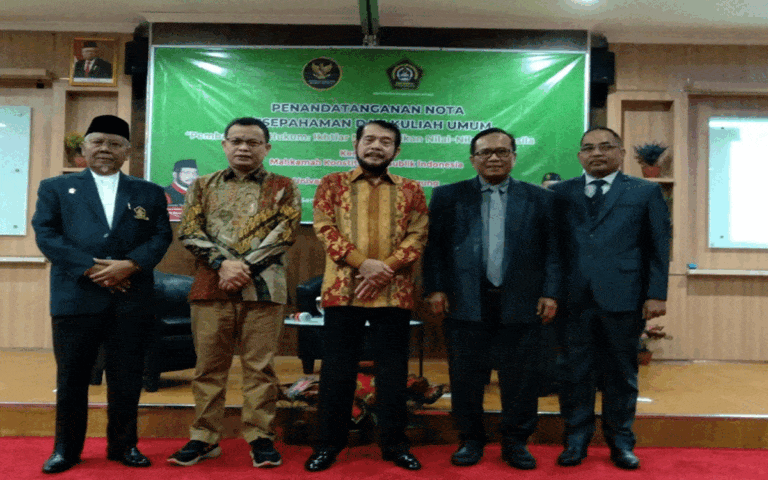 Turut Kawal Penegakan Hukum, Unissula Teken Kerjasama dengan MK