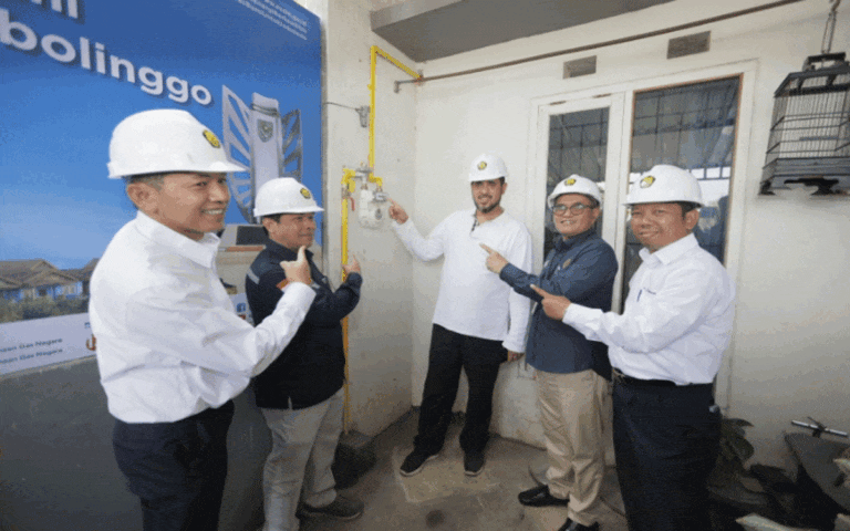 PGN Layani  4.153 Pelanggan Gas Bumi Rumah Tangga Baru di Probolinggo 