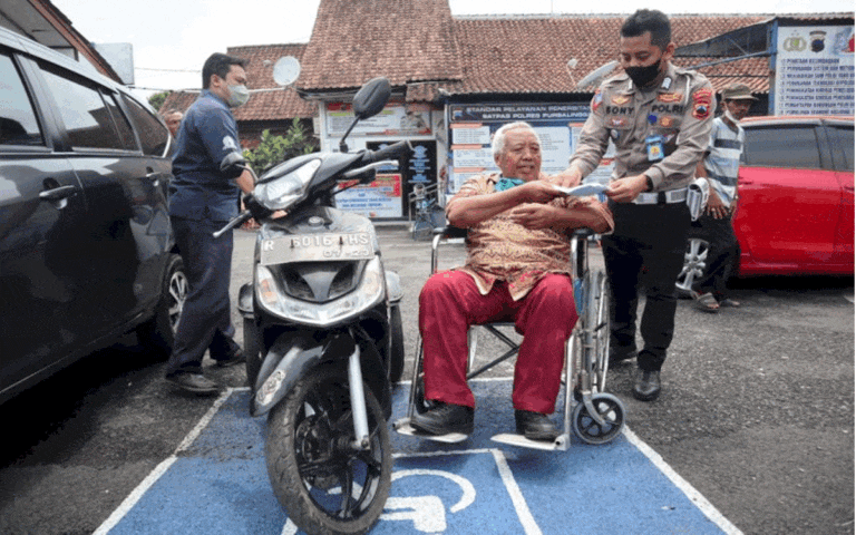 Satlantas Polres Purbalingga Buka Pelayanan SIM Bagi Disabilitas