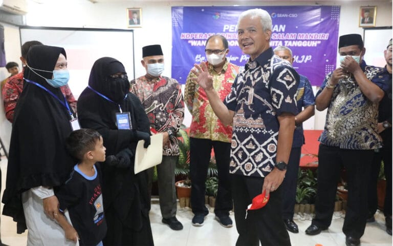 Ganjar Siap Dampingi Koperasi Istri Mantan Eks Napiter 