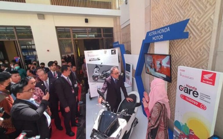 Dukung Percepatan Akselerasi Motor Listrik, AHM Hadir di Acara G20