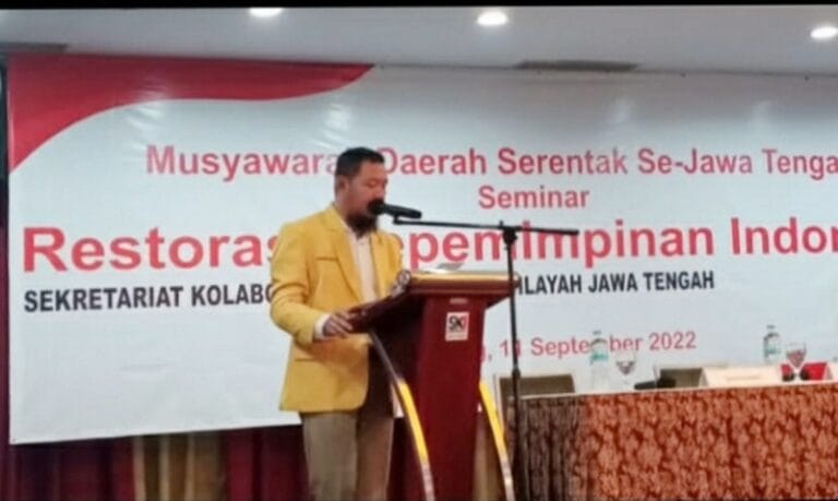 SKI Tawarkan Restorasi Pulihkan Kualitas Kepemimpinan