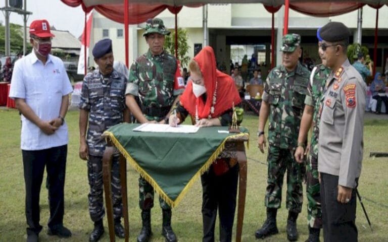 TMMD Reguler 2022 Dilaksanakan di Rusunawa Kudu