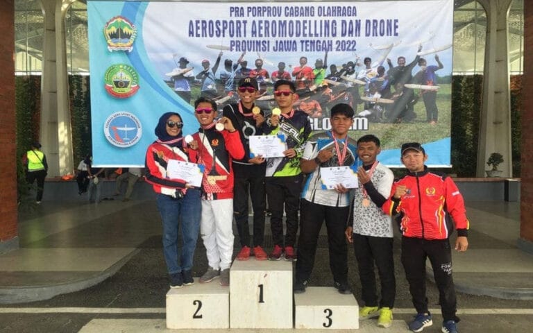 Atlet Kota Semarang Raih Medali Emas Pra Porprov Aeromodelling