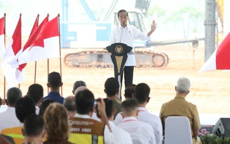 Presiden Jokowi Groundbreaking Pabrik Wavin Di KITB