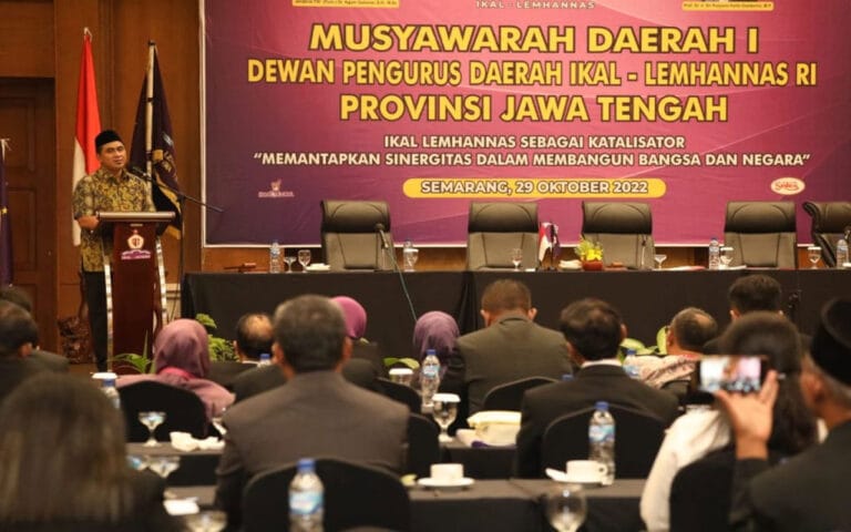 Musda Ikal Lemhannas Jateng, Wagub Tunggu Masukan Atasi Persoalan Sosial