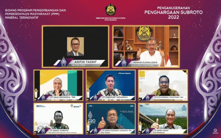SG Raih Subroto Awards 2022 dari Kementerian ESDM