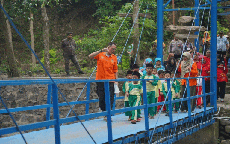 Sungai Poitan Jadi Taman Edukasi Kebencanaan Anak Usia Dini