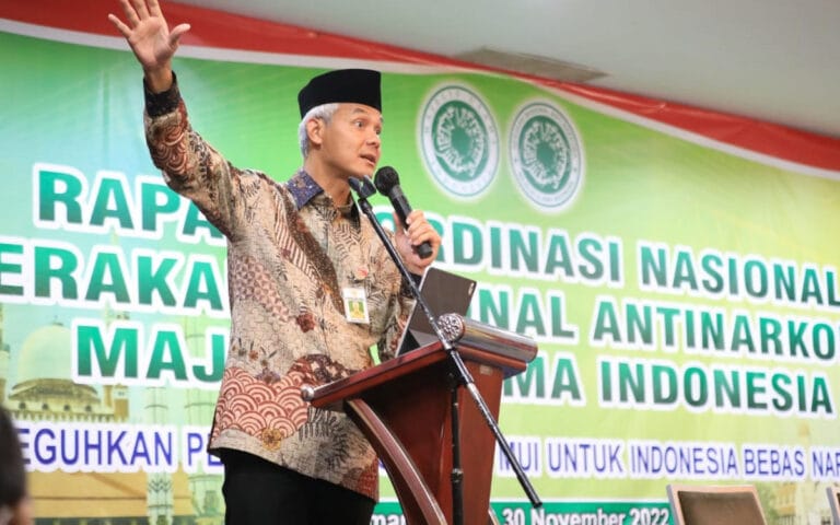Ganjar Optimalkan Peran Ulama Untuk Ikut Berantas Narkoba