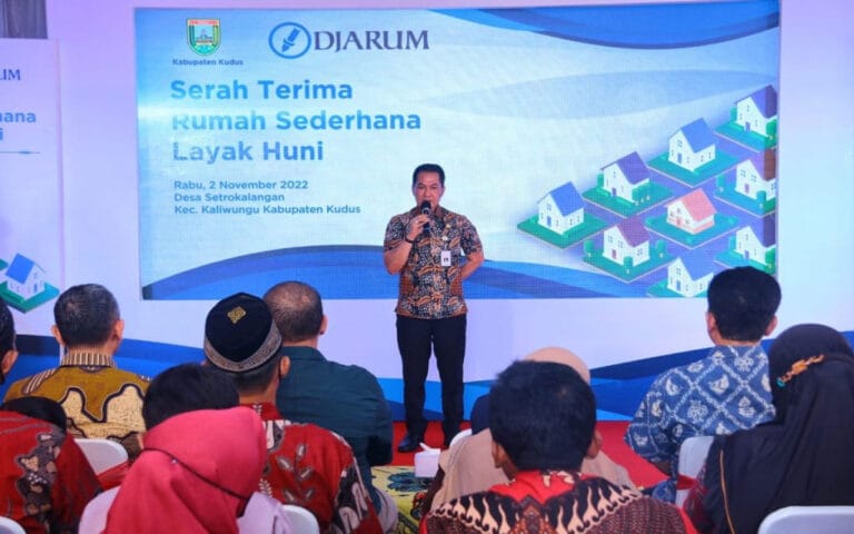 PT Djarum Bantu 10 Rumah Sederhana Layak Huni