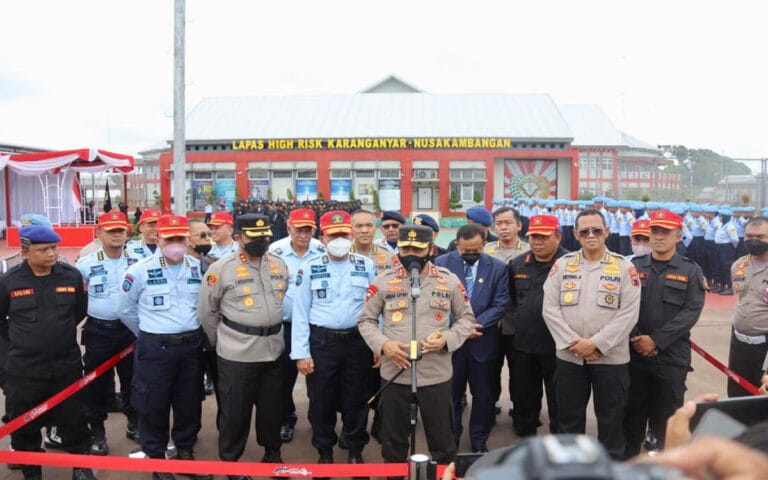 Kapolda Jateng Kunjungi Lapas Super Maksimum Security Nusakambangan