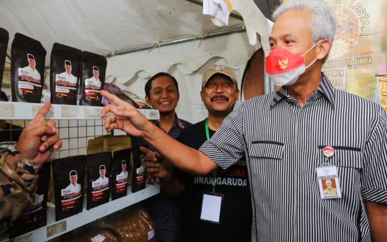 Kemasan Wajah Ganjar, Kopi Tugiman Banjir Pesanan