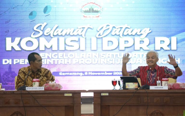 Komisi I DPR-RI: Satu Data di Jateng Sudah Maju Banget