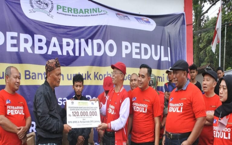 Perbarindo Jateng Beri Bantuan Untuk Korban Gempa Cianjur