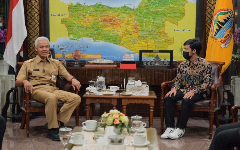 Minta Dimentori, Pengurus BEM UGM Sowan ke Ganjar