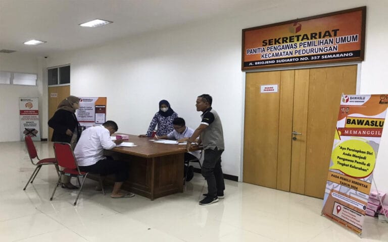 876 Orang Daftarkan Diri Menjadi Panwaslu Kelurahan di Kota Semarang