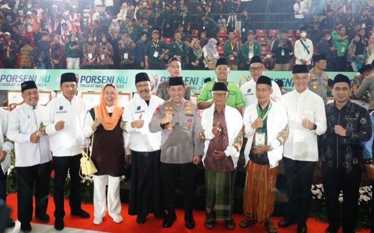 Ganjar Inginkan Porseni NU Rutin Digelar Untuk Asah Talenta Santri