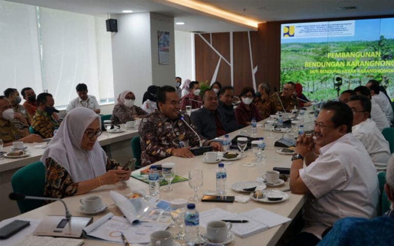 Pembangunan Bendung Gerak Karangnongko Bakal Dilanjutkan