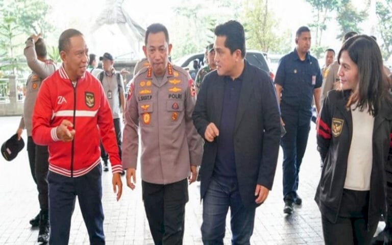 Dukung PSSI, Kapolri Tegaskan Siap Babat Habis Mafia Bola