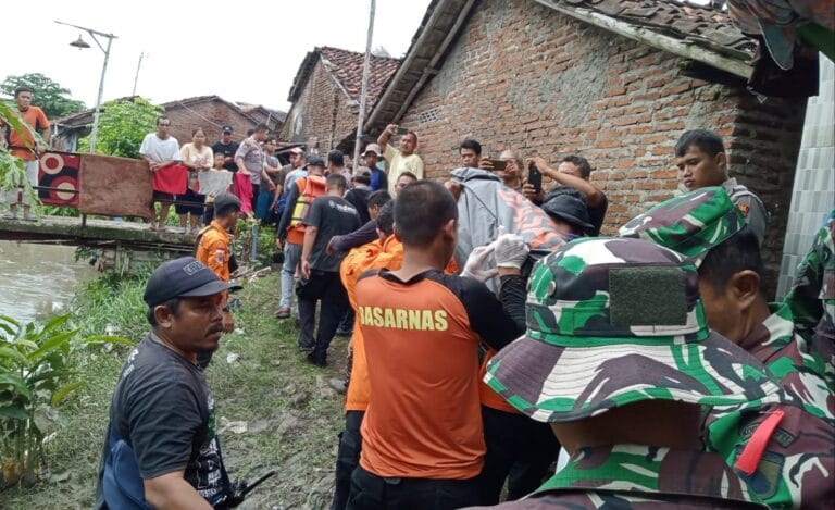 Bocah SD Tenggelam Di Sungai Sonokeling Pemalang