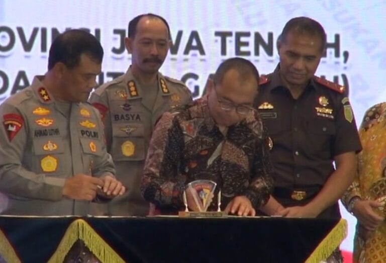 KPU-Polda Jateng Jalin Kerjasama Pengamanan Pemilu