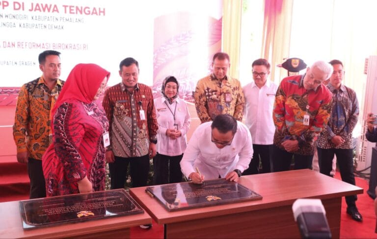 Jateng Provinsi Terbanyak Miliki MPP, Ganjar Dorong Naik ke Level Digital