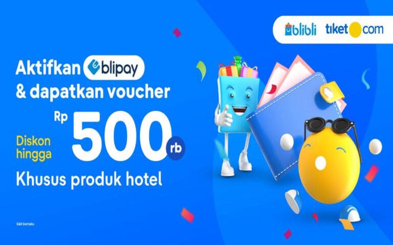 Blipay Hadir di tiket.com, Ekosistem Blibli Tiket Makin Banyak Manfaat Bagi Pelanggan