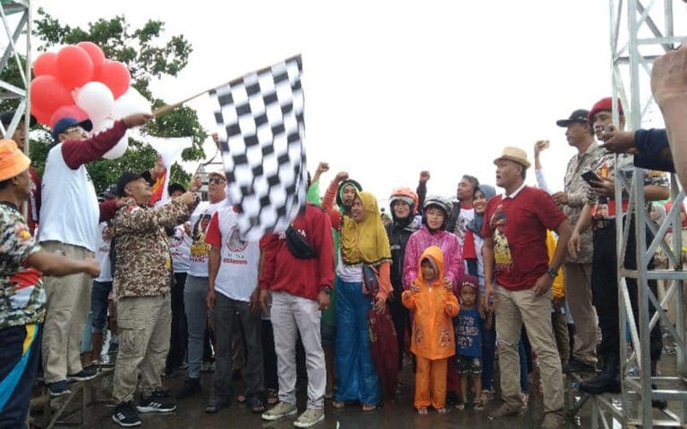 Harlah Ke-15, Gerindra Demak Ajak Rakyat Hidup Sehat