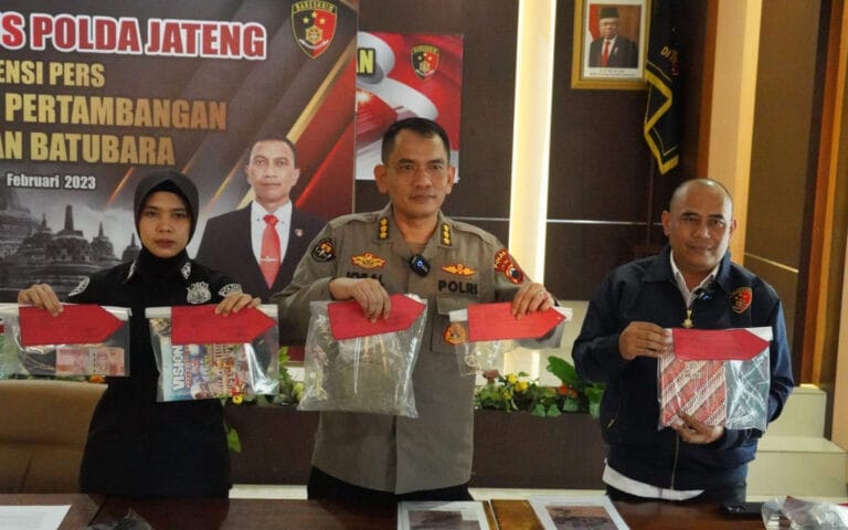 Polda Jateng Gerebek 2 Lokasi Penambangan Liar di Blora dan Pati