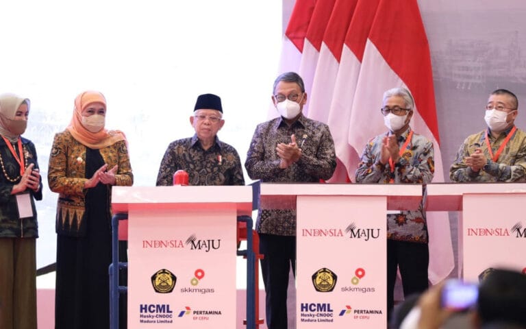 Jambaran-Tiung Biru Pertamina EP Cepu Resmi Salurkan Energi Untuk Jatim & Jateng