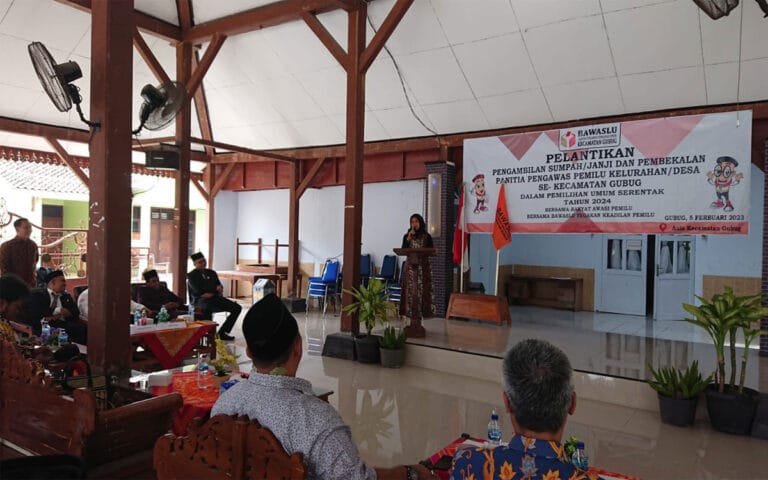 8.563 Panwaslu Kelurahan/Desa Dilantik, 31 Persen Diantaranya Perempuan