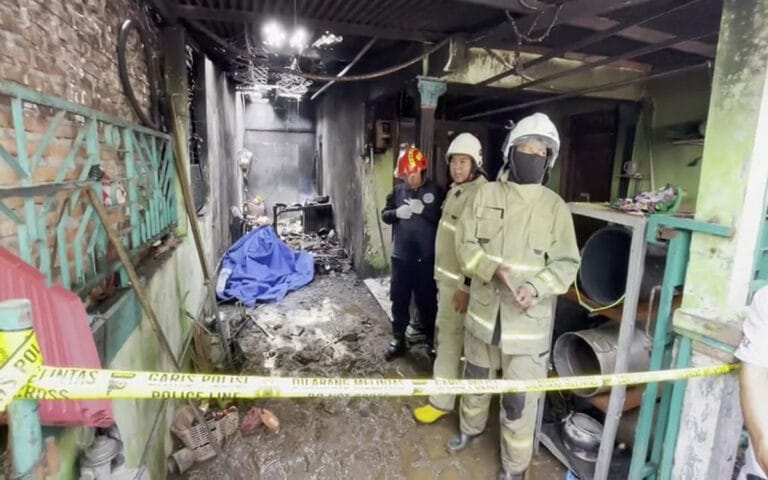 Korban Tewas Dalam Kebakaran Rumah di Rejosari Semarang