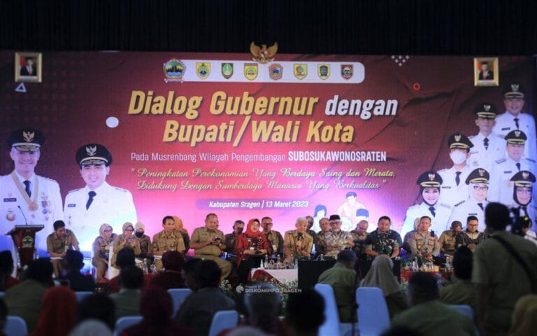 Sragen Jadi Tuan Rumah Musrenbangwil se-Subosukowonosraten