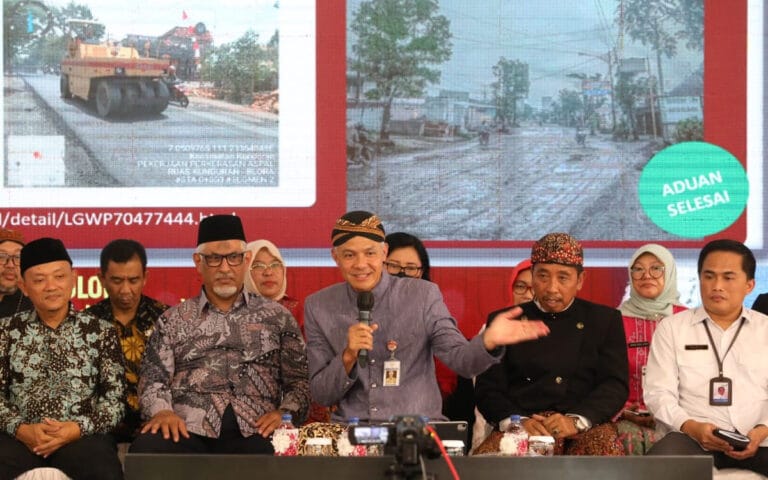 Terima Banyak Usulan Perbaikan Jalan, Ganjar: Terus Bergerak Cepat