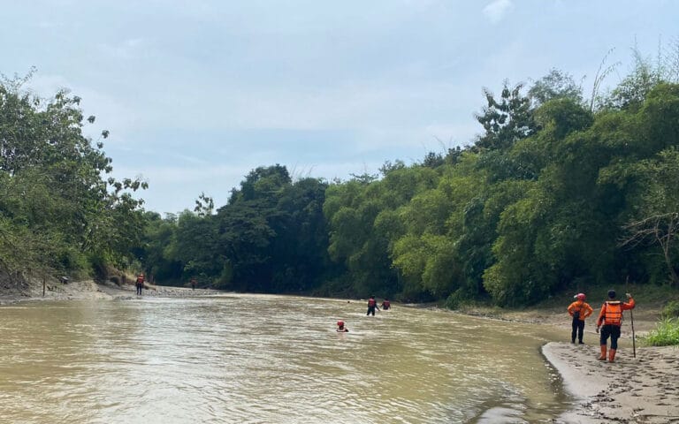 Bocah Ditemukan Meninggal Terseret Arus Sungai Gobak