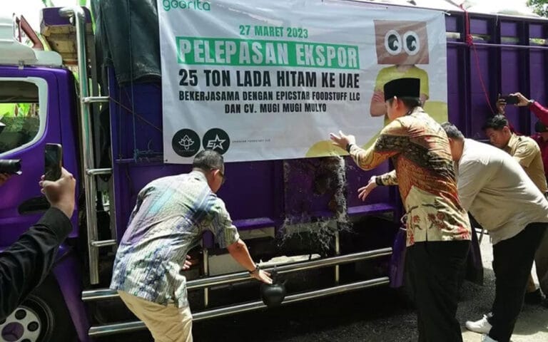 UMKM Kendal Ekspor Lada Hitam Senilai Rp1,5 Miliar ke UEA