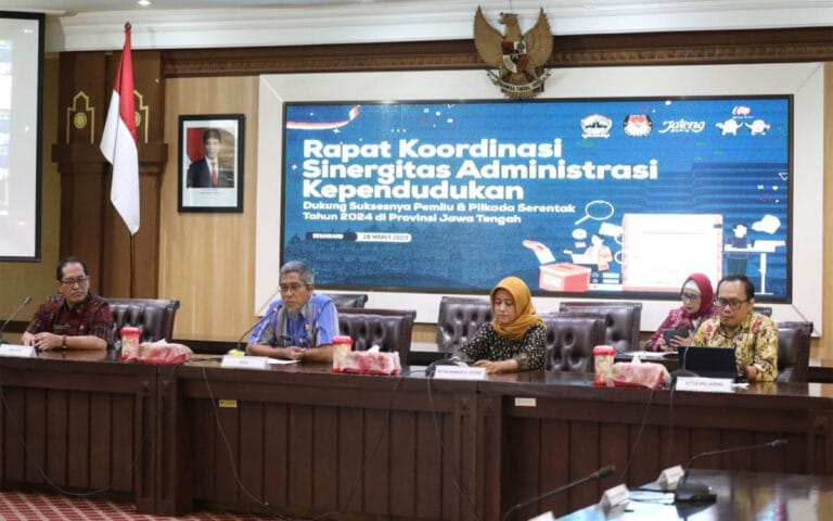 Sukseskan Pemilu 2024, Jateng Perkuat Sinergitas Lintas Sektoral