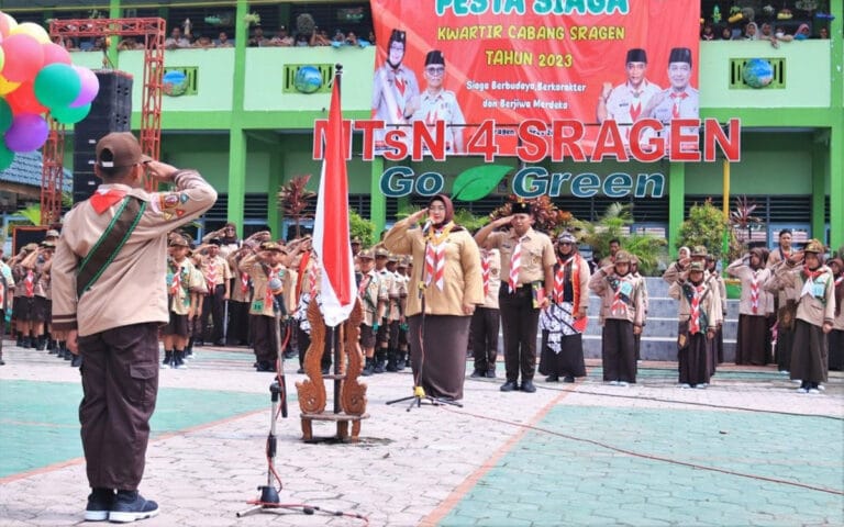 380 Pramuka Ikuti Pesta Siaga Kwarcab Sragen