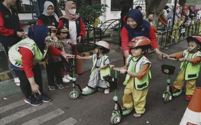 Astra Motor Jateng Ajarkan Anak-Anak Edukasi Safety Riding