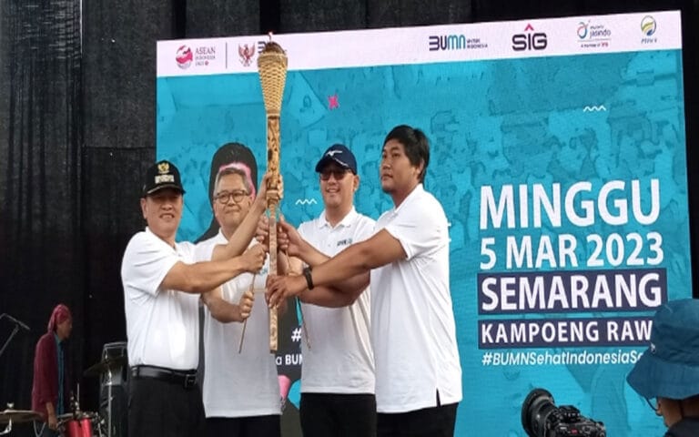 SIG Gelar Jalan Sehat dan Dorong UMKM Kabupaten Semarang Bangkit Lebih Cepat