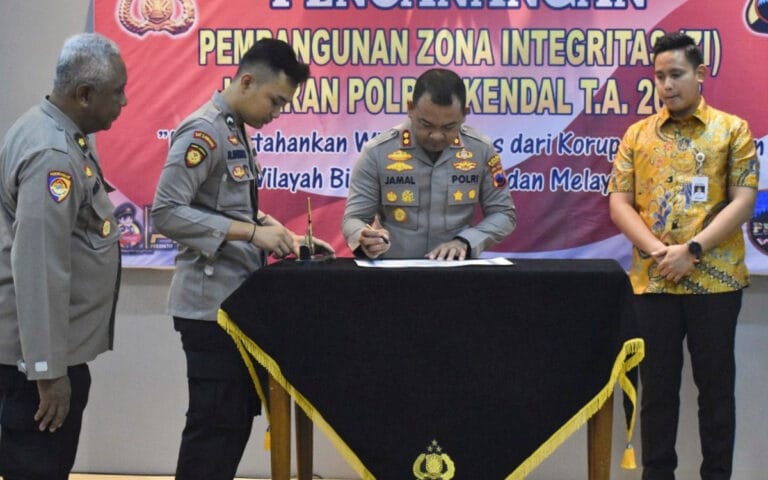 Raih WBK Berturut-turut, Polres Kendal Raih Predikat WBBM