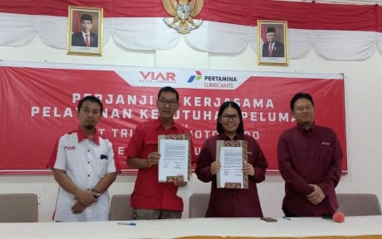 Viar Bersama Pertamina Lubricants Luncurkan Oli Resmi