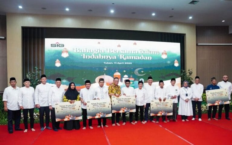 Safari Ramadhan, SIG Salurkan Bantuan Sebesar Rp10,84 Miliar